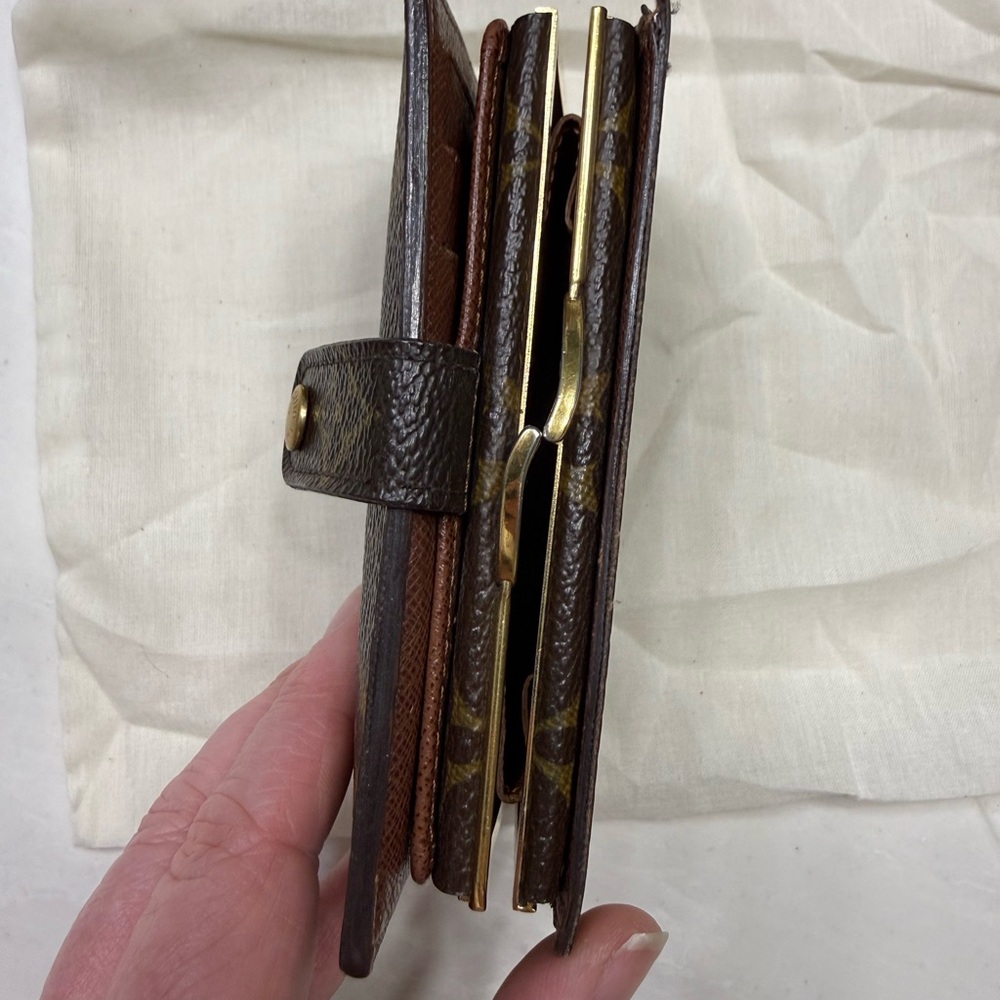Louis Vuitton Dark Brown Monogram Wallet - Picture 8 of 14